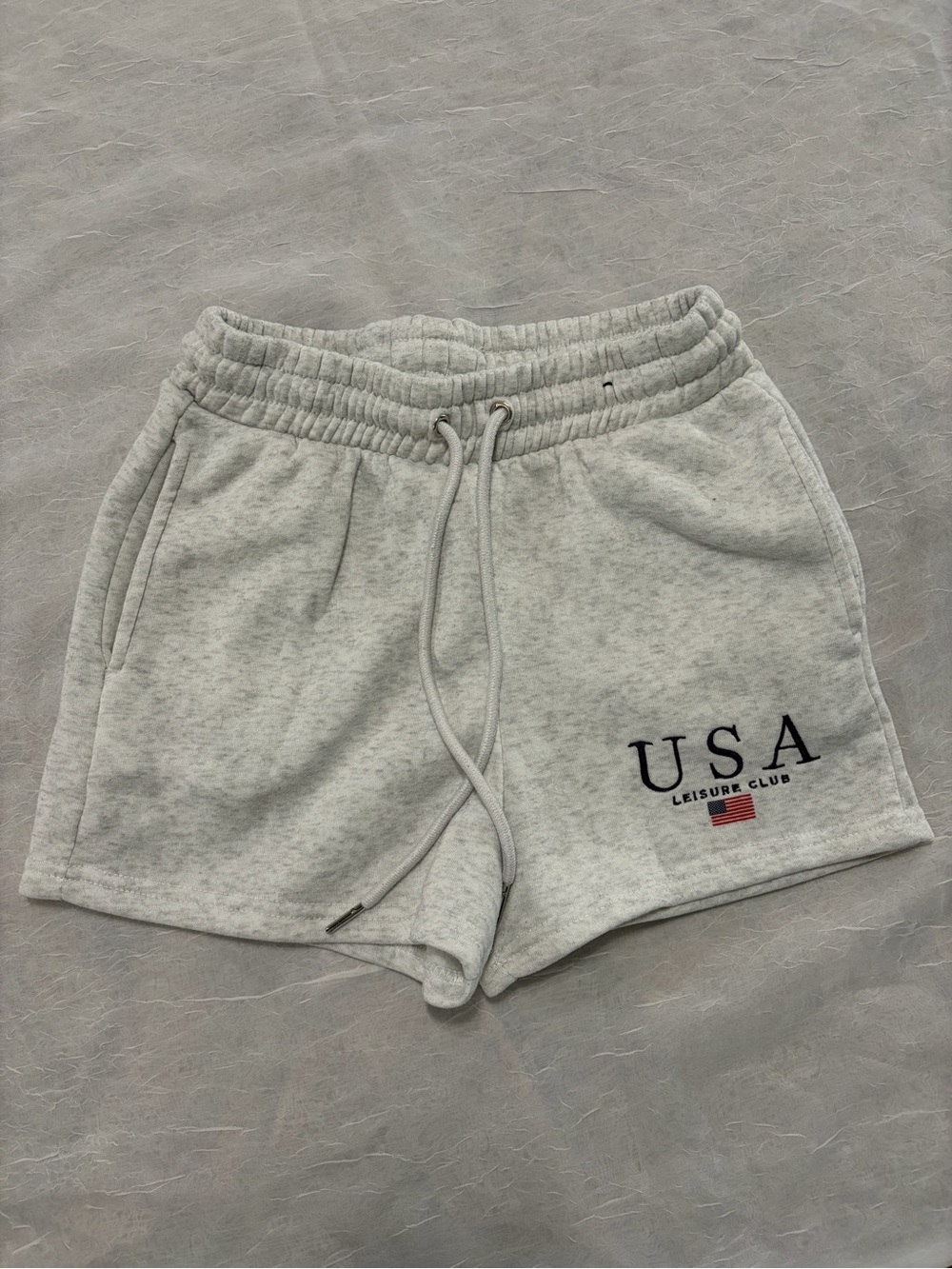 Heather Gray Women's Athletic Lounge Shorts